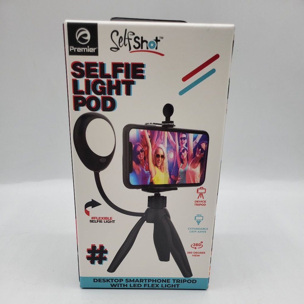 NIB PREMIER SELFSHOT SELFIE LIGHT POD